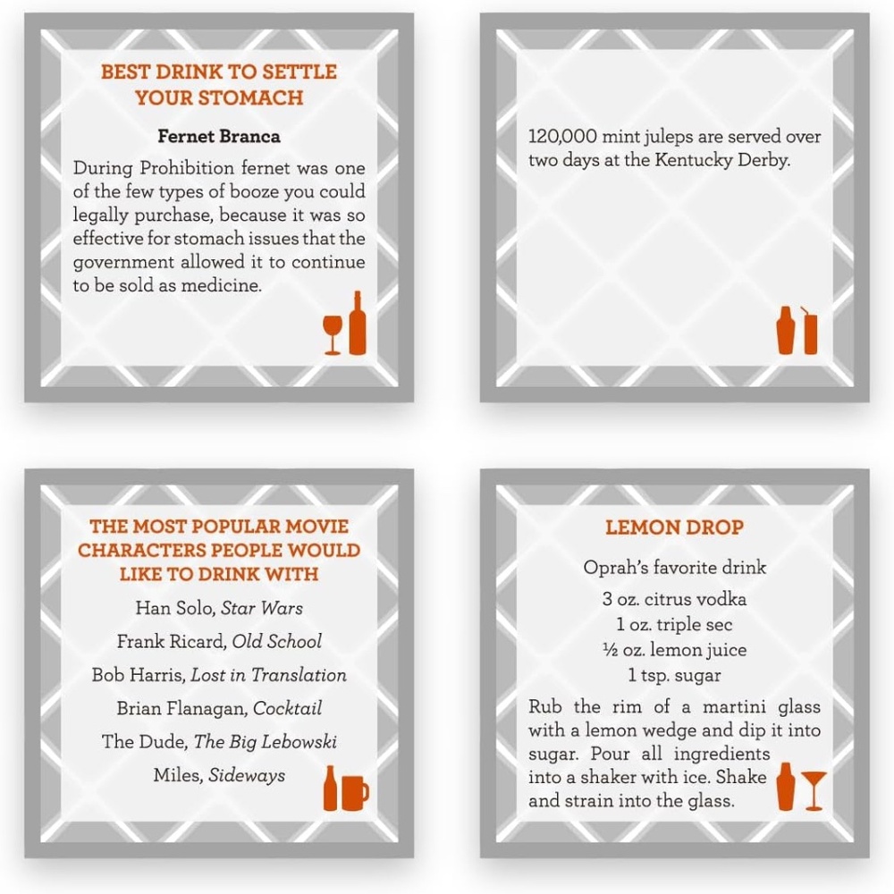 TableTopics Cocktail Question Card Game - Picture 4 of 5